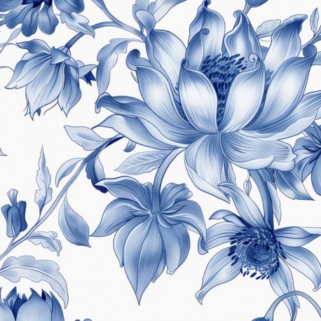 Blue flowers 01