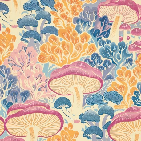 Colorful mushrooms 01