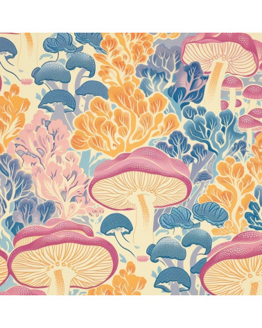 Colorful mushrooms 01