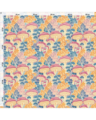 Colorful mushrooms 01