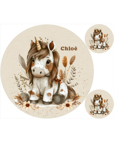 Vintage horse 03 + FREE pillow panel