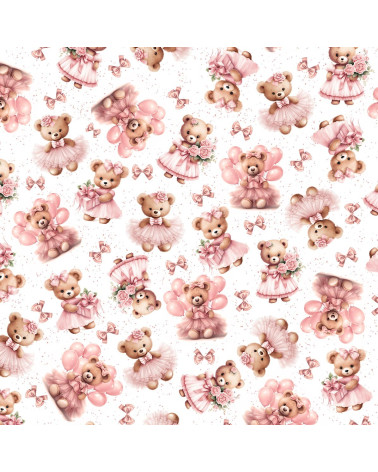 Pink Teddy Bear 01