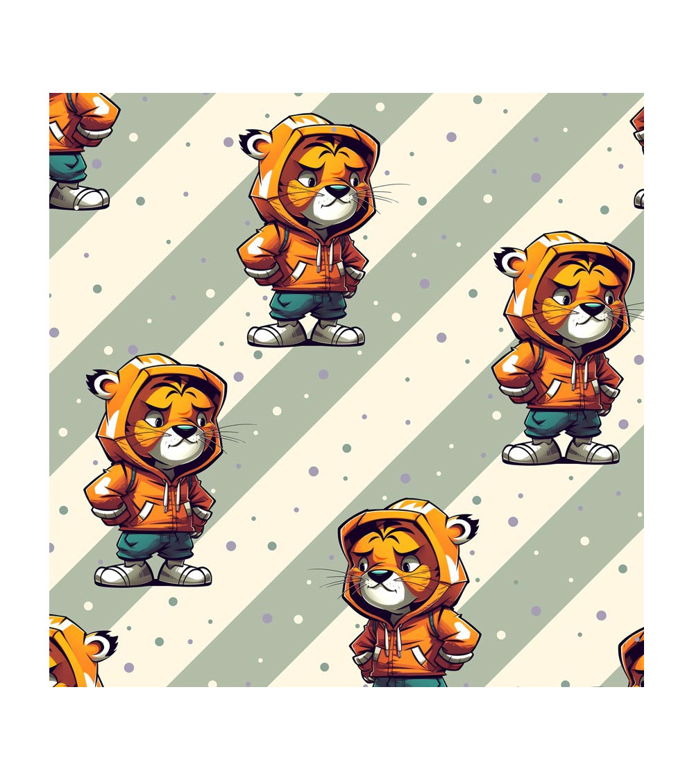 Tiger on  Stripes 01