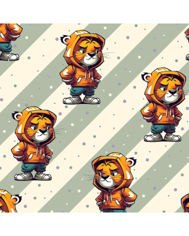 Tiger on  Stripes 01