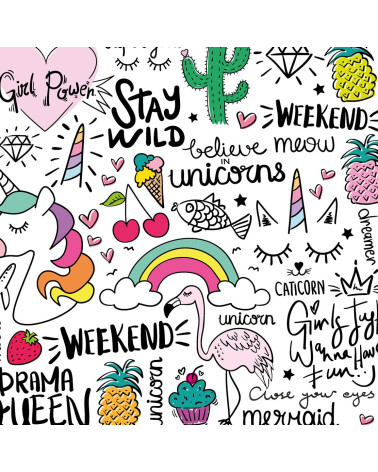 Unicorns & flamingos 01