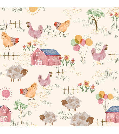 Pastel farm