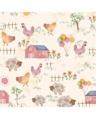 Pastel farm