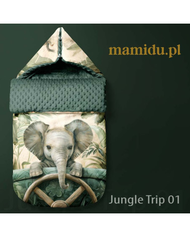 Panel na śpiworek - Jungle trip 01