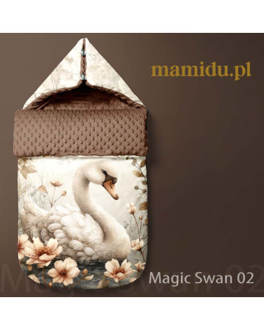 Panel for sleeping bag Magic swan 02