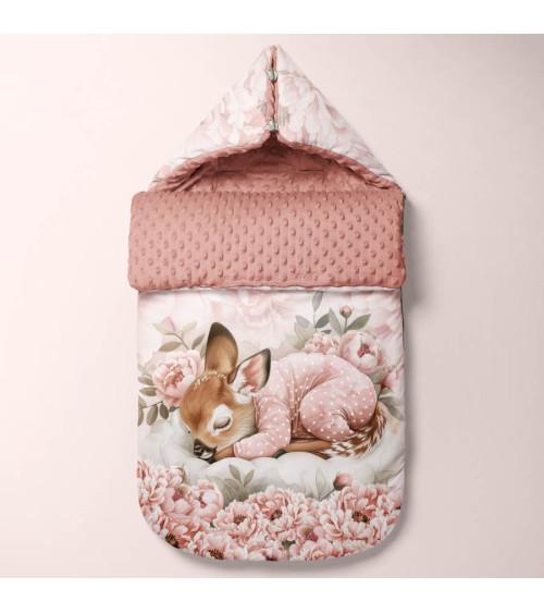 POLYESTER PANEL FÜR Schlafsack TROLLEY- Sleeping deer 01
