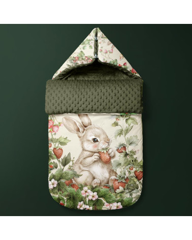 Panel na śpiworek  Garden bunny 01