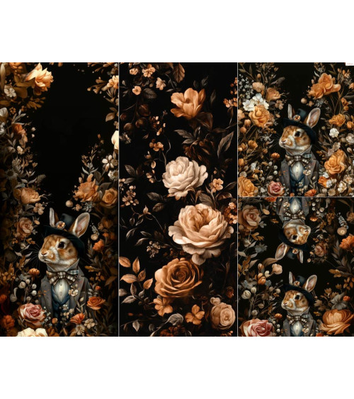 POLYESTER PANEL FÜR Schlafsack TROLLEY Mr. Rabbit 02