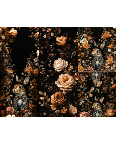 Panel for sleeping bag Mr. Rabbit 02