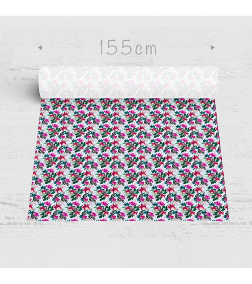 Polyester "Monster mit Blumen"