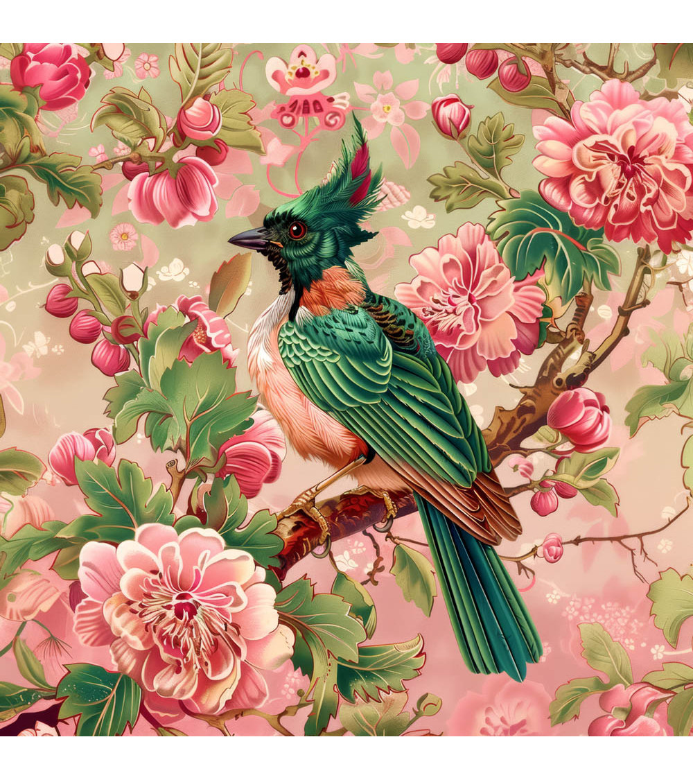 Bird & flowers 02