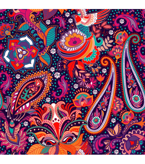 Polyester Folk pattern 2