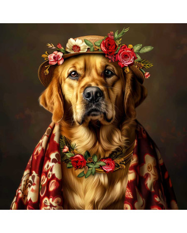 Christmas Labrador 01