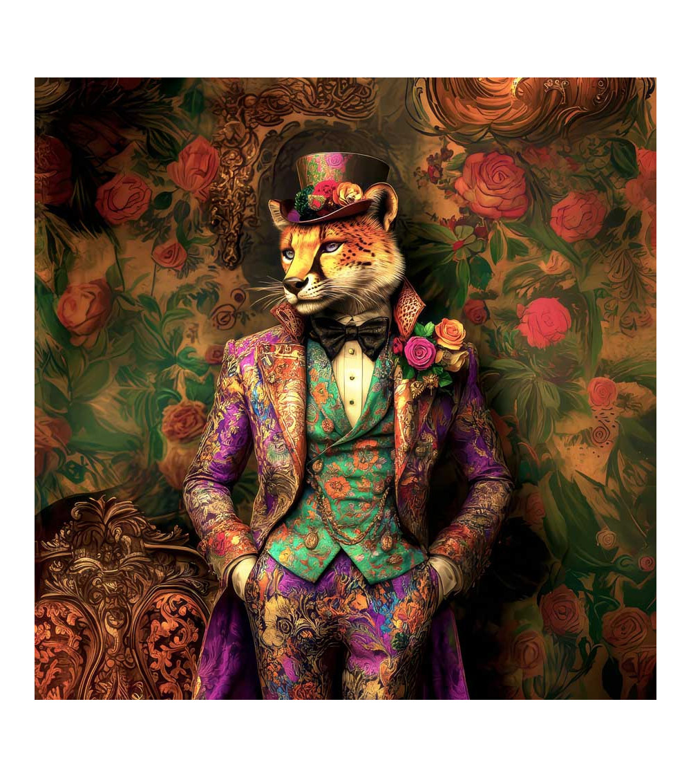 Fashionable cheetah 01