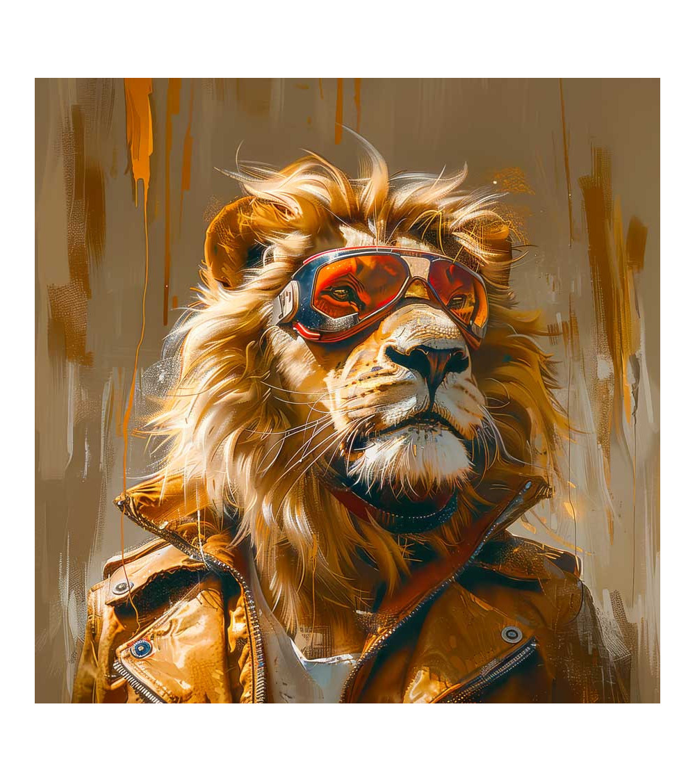 Steampunk lion 02