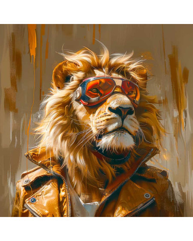Steampunk lion 02