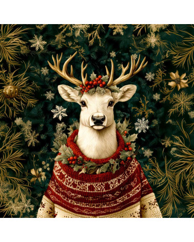 Christmas deer 01