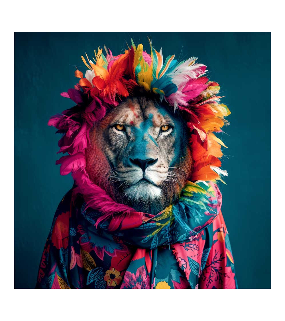 Fashionable lion 02