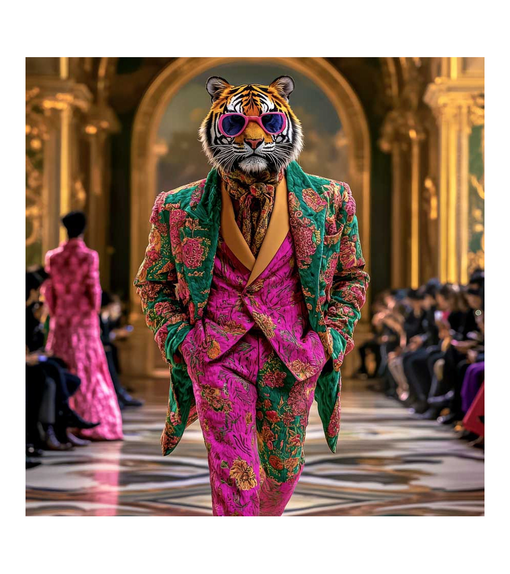 Fashionable tiger 01