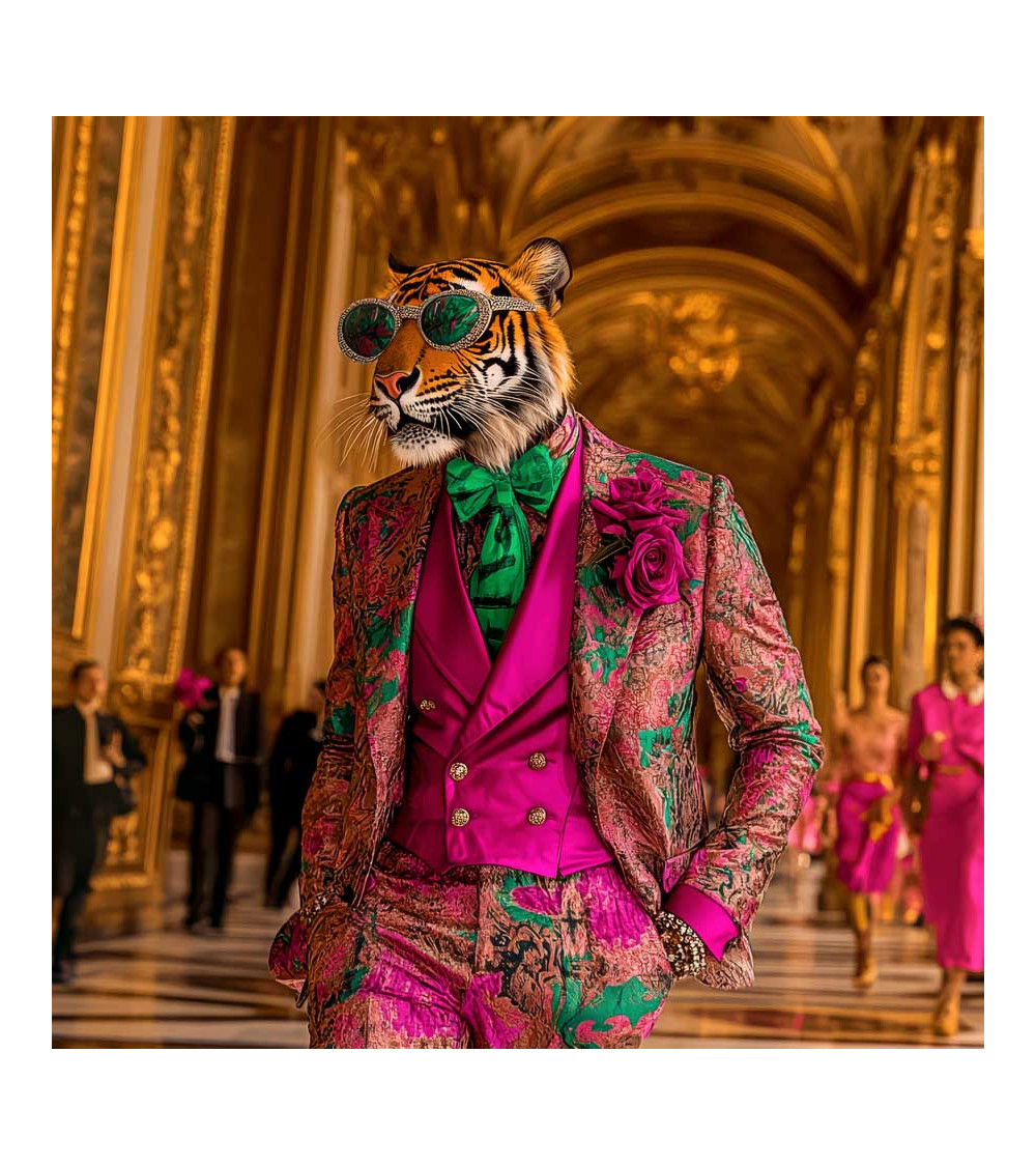 Fashionable tiger 02