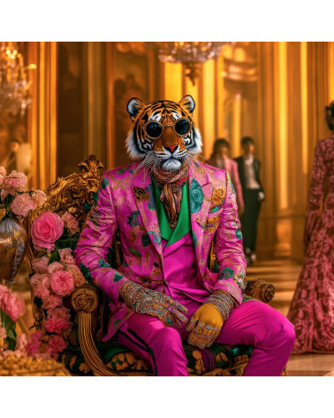Fashionable tiger 03