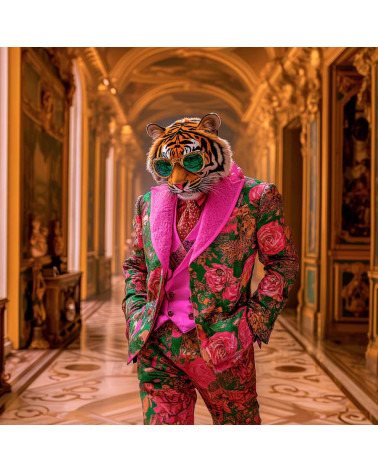 Fashionable tiger 04