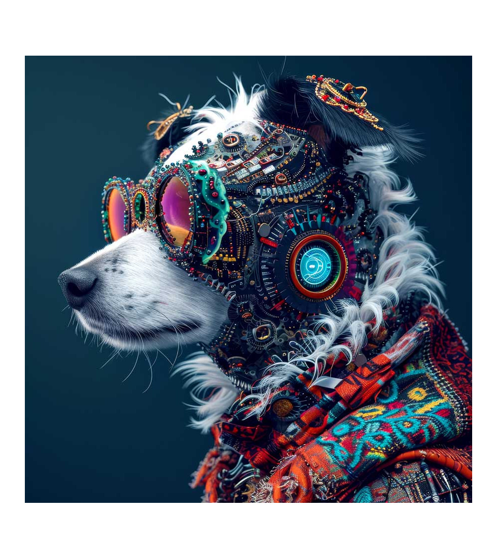 Futuristic dog 01