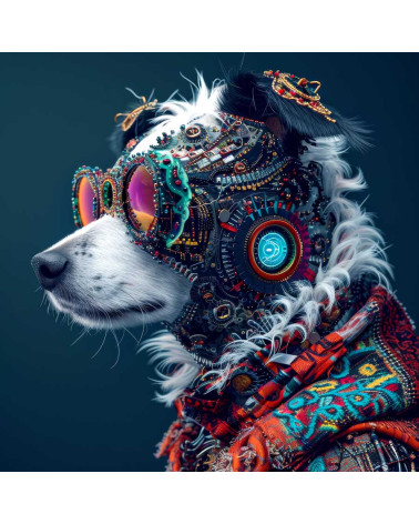 Futuristic dog 01