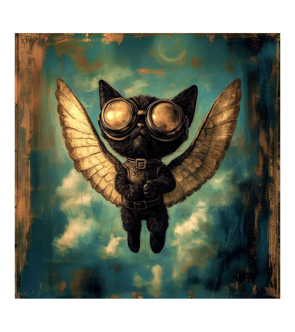 Steampunk cat 03