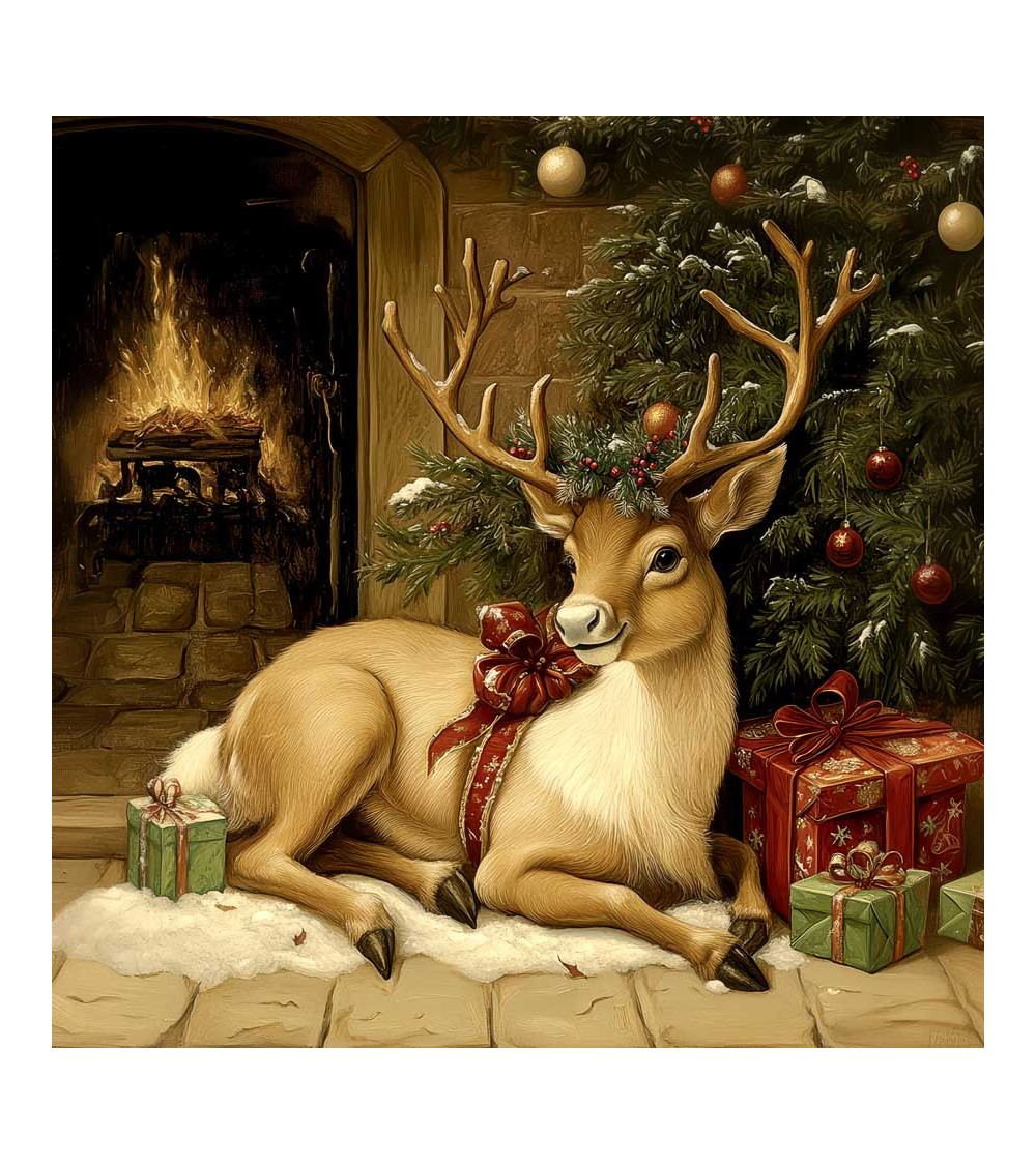 Christmas deer 02