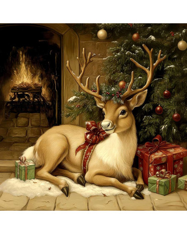 Christmas deer 02