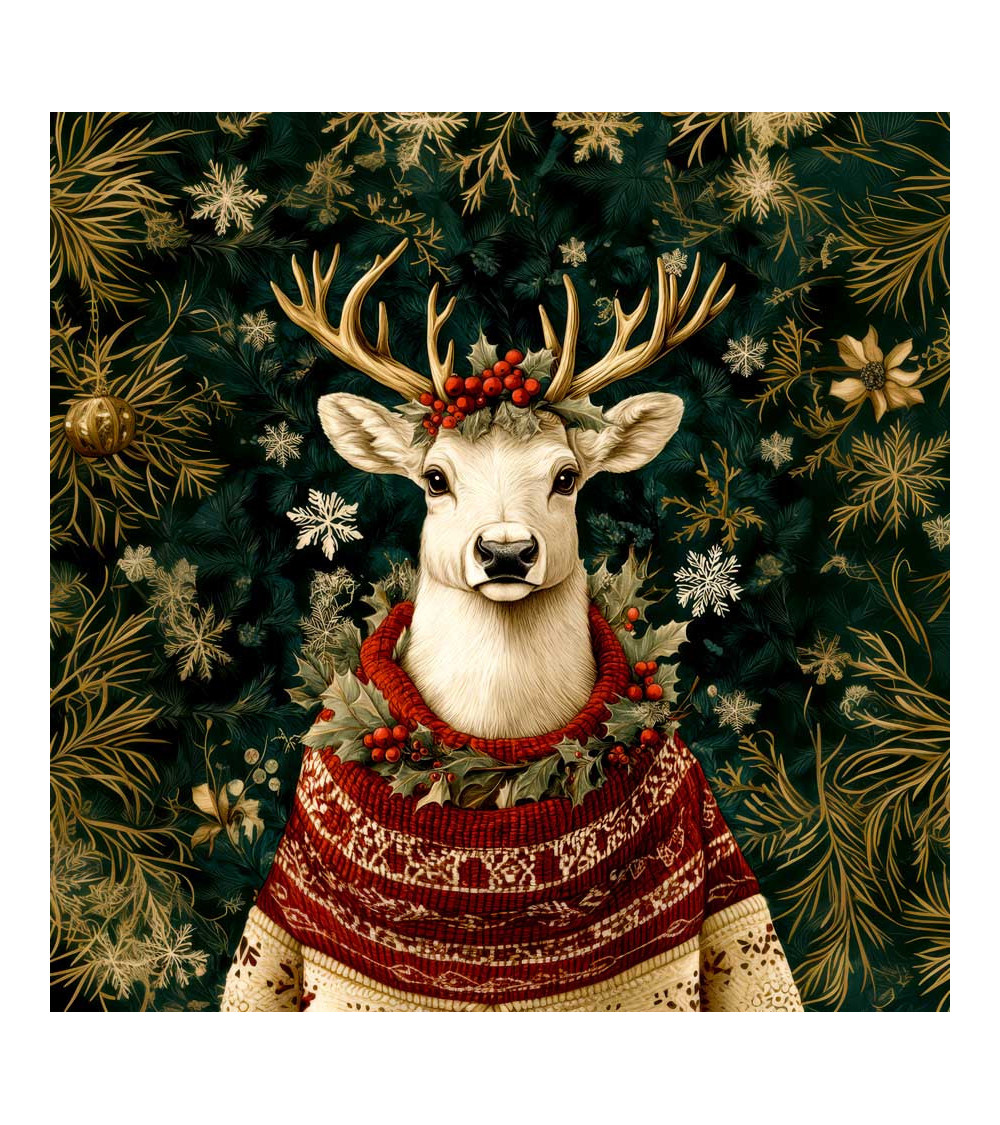 Christmas deer 01