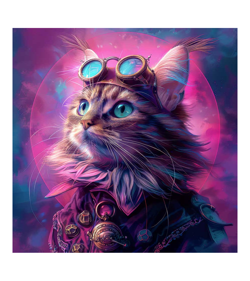 Futuristic cat 05