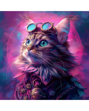 Futuristic cat 05