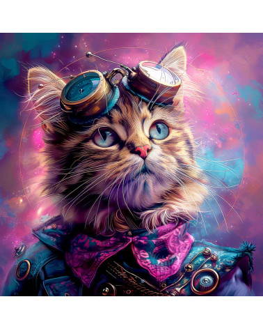 Futuristic cat 04
