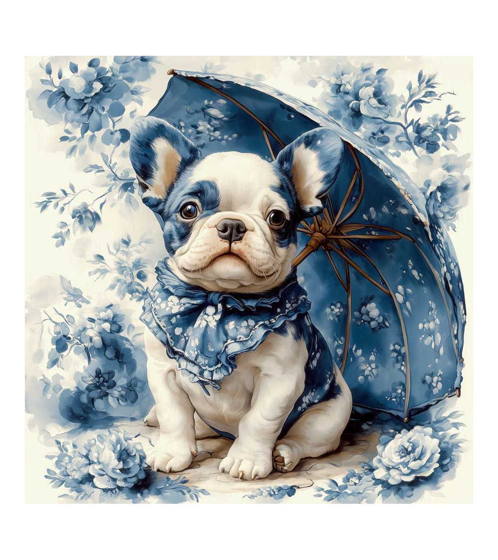 Vintage style dog 01