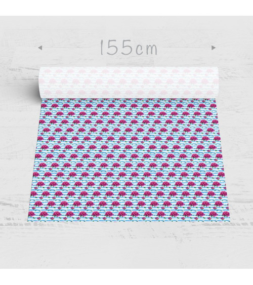 Polyester пионы