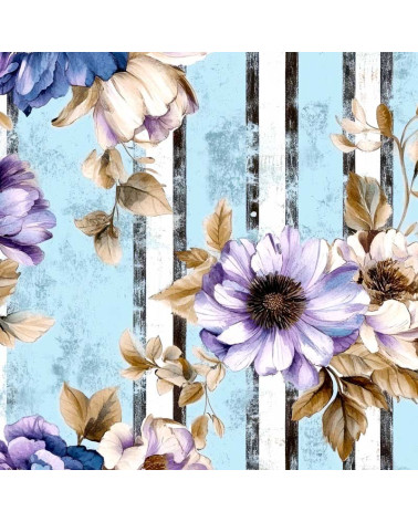 Antique bloom stripes 01