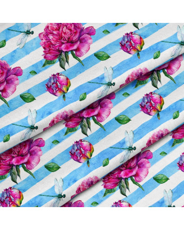 Polyester пионы