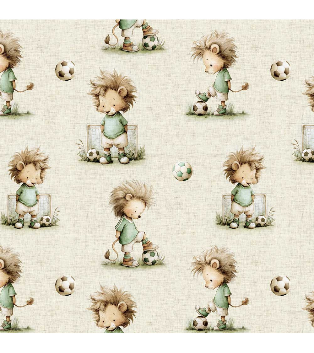 Soccer lion 01