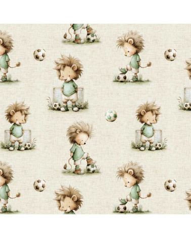 Soccer lion 01