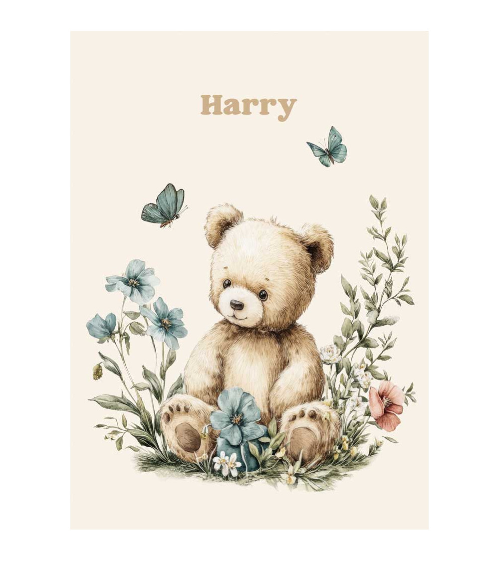 Floral bear 01