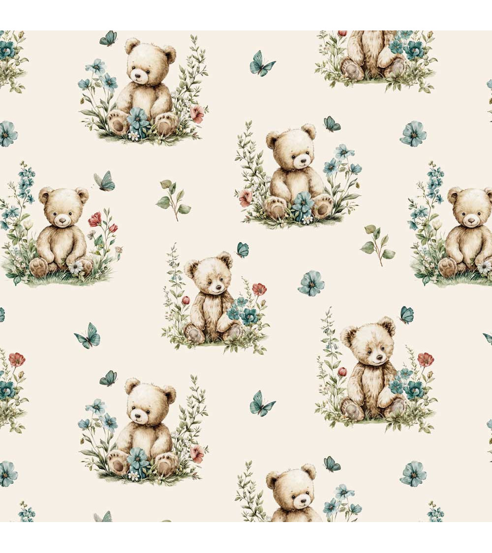 Floral bear 01