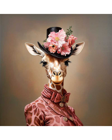 Lady giraffe 01