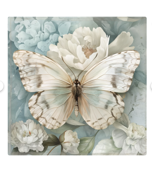 Butterfl with flowers 01