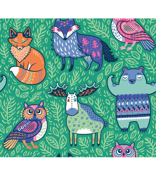 Polyester Ein Cluster auf Grün